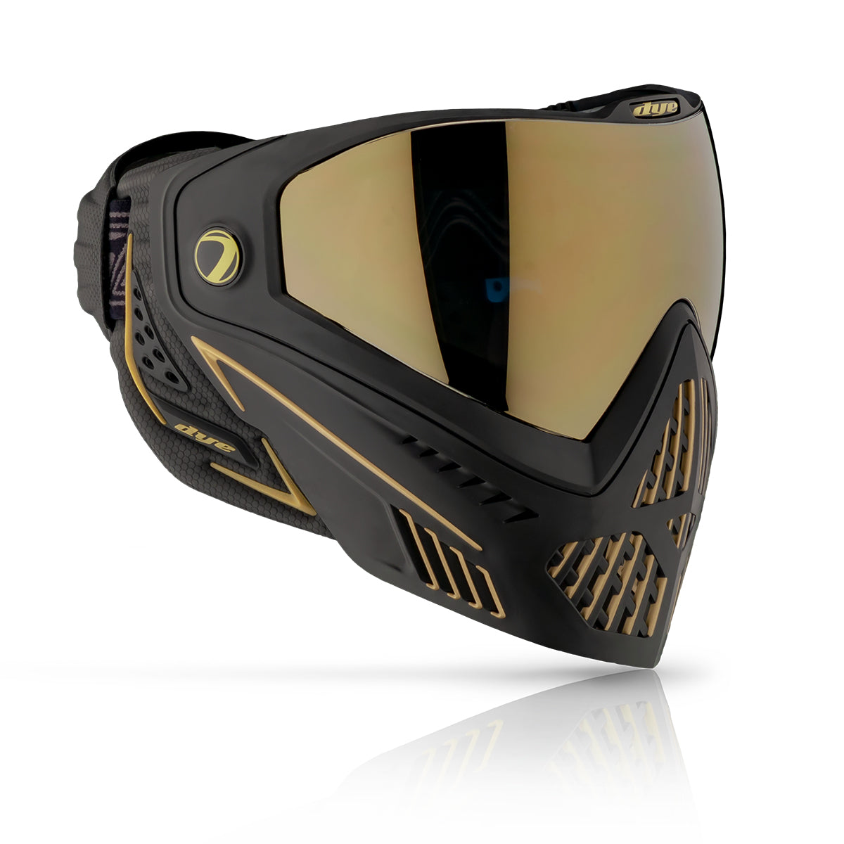 Маска DYE i5 - Dark Onyx Gold – DYE Paintball Russia