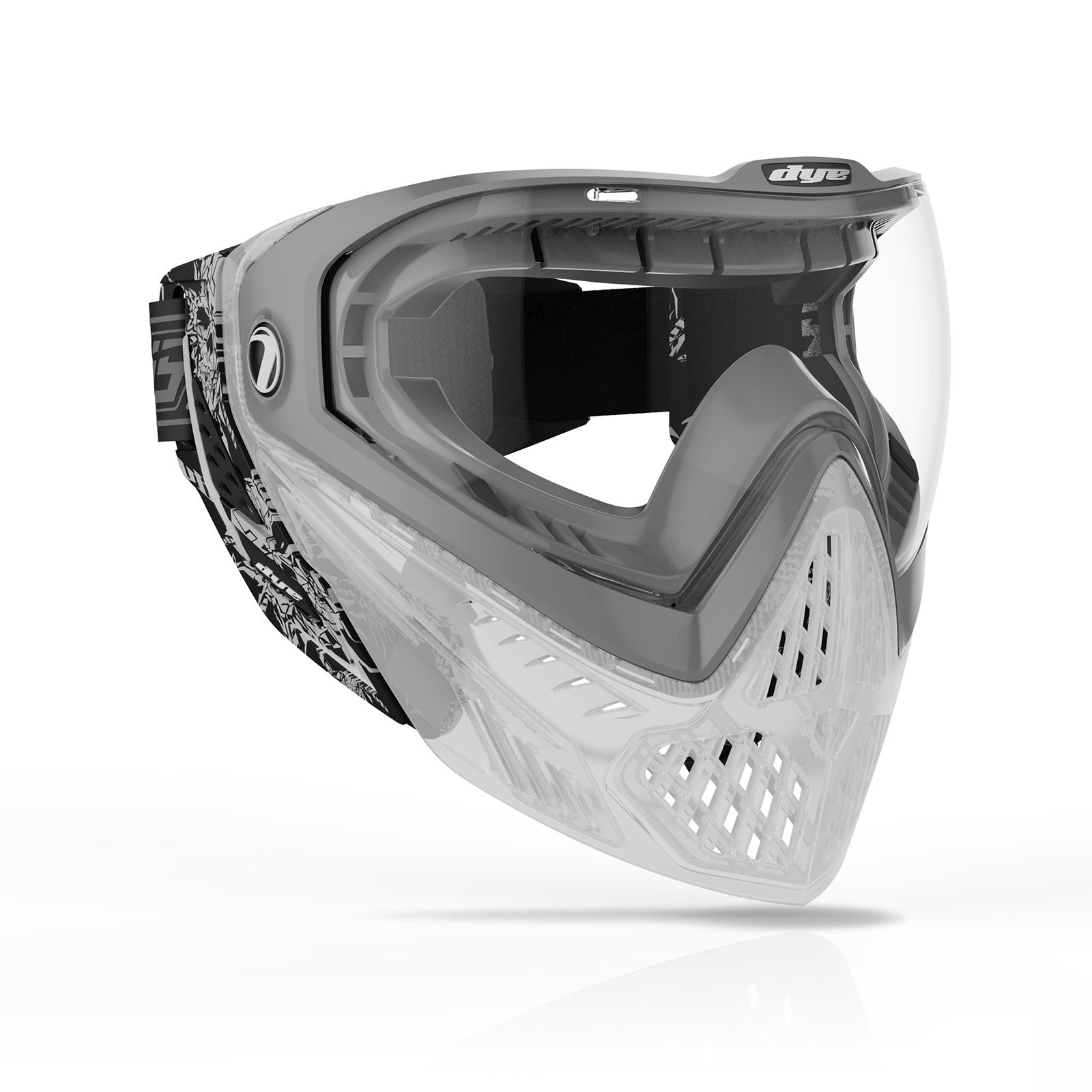 DYE i5 GOGGLE - Dyelucent Fractured Clear -Dye Lab Limited Edition