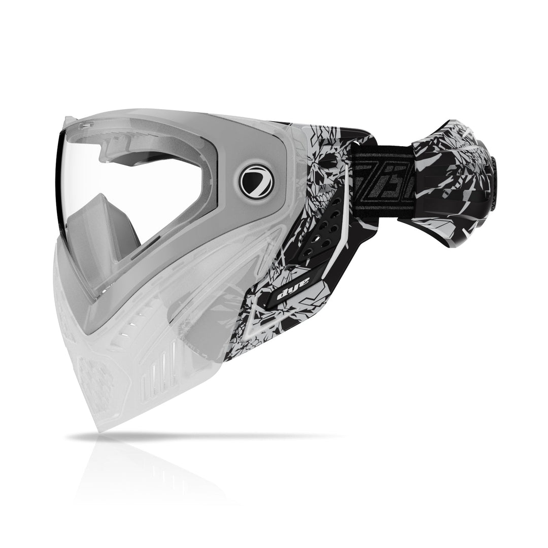 DYE i5 GOGGLE - Dyelucent Fractured Clear -Dye Lab Limited Edition