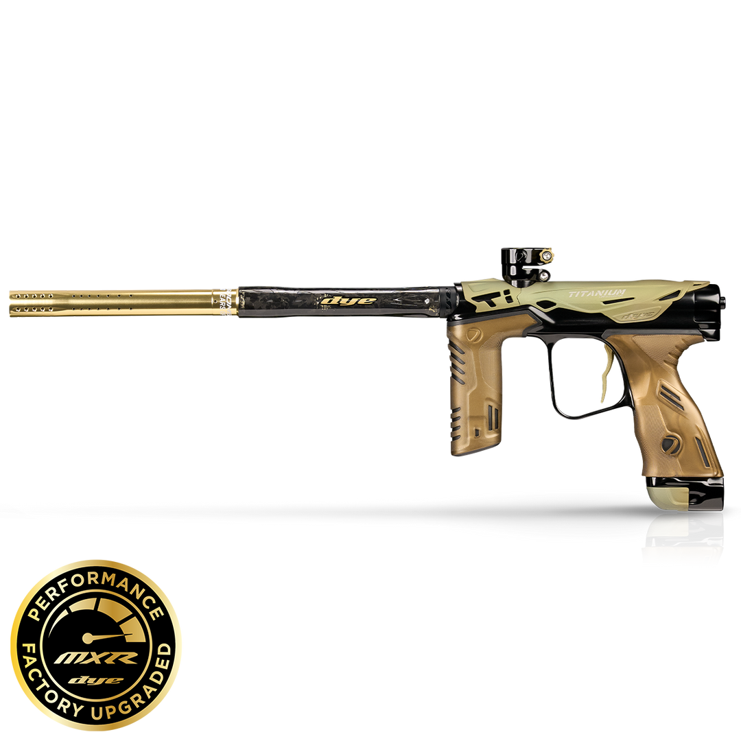 DYE MXR TITANIUM LIMITED EDITION – BLACKOUT GOLD