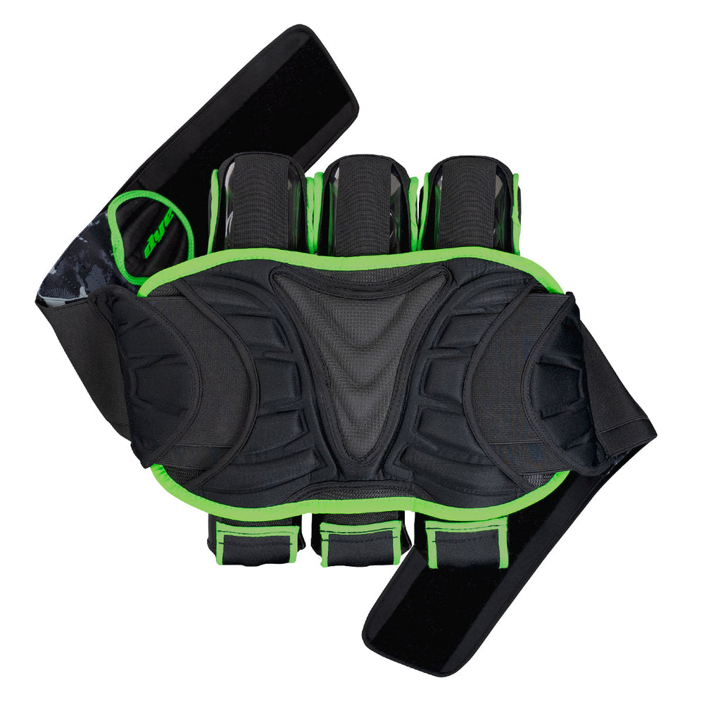 Assault Pack Pro Harness 3+4 POD - DyeCam Black/Lime