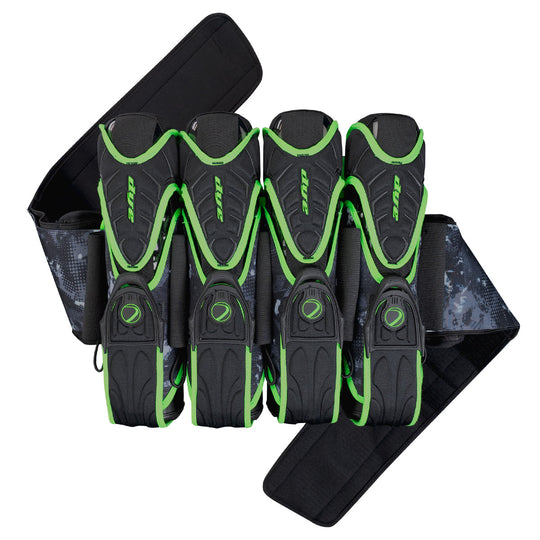 Assault Pack Pro Harness 4+5 POD - DyeCam Black/Lime